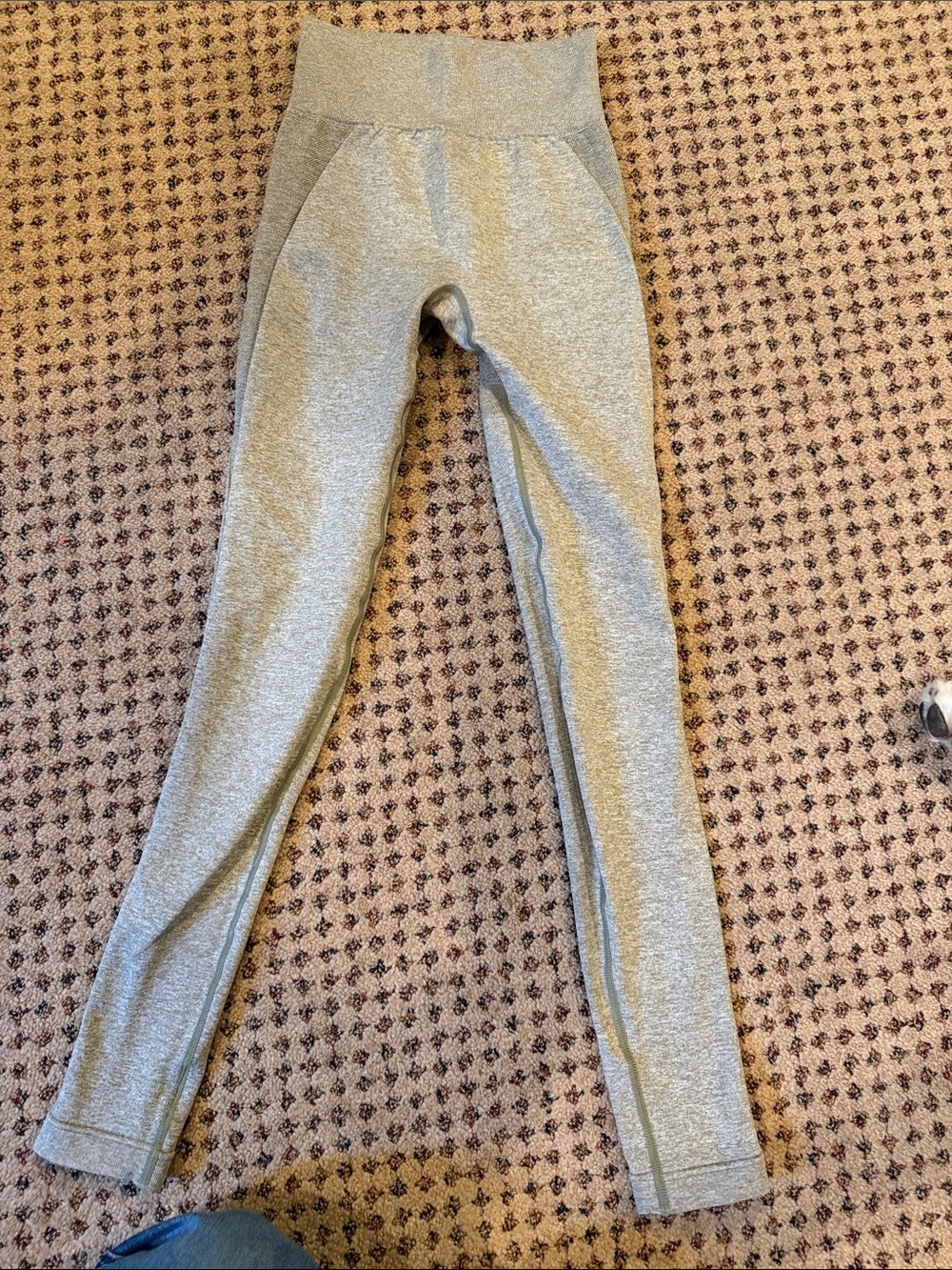 Gymshark Light Gray High-Waist Leggings